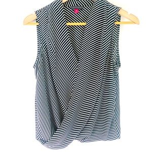 Vince Camuto Striped Tank Top - Petite